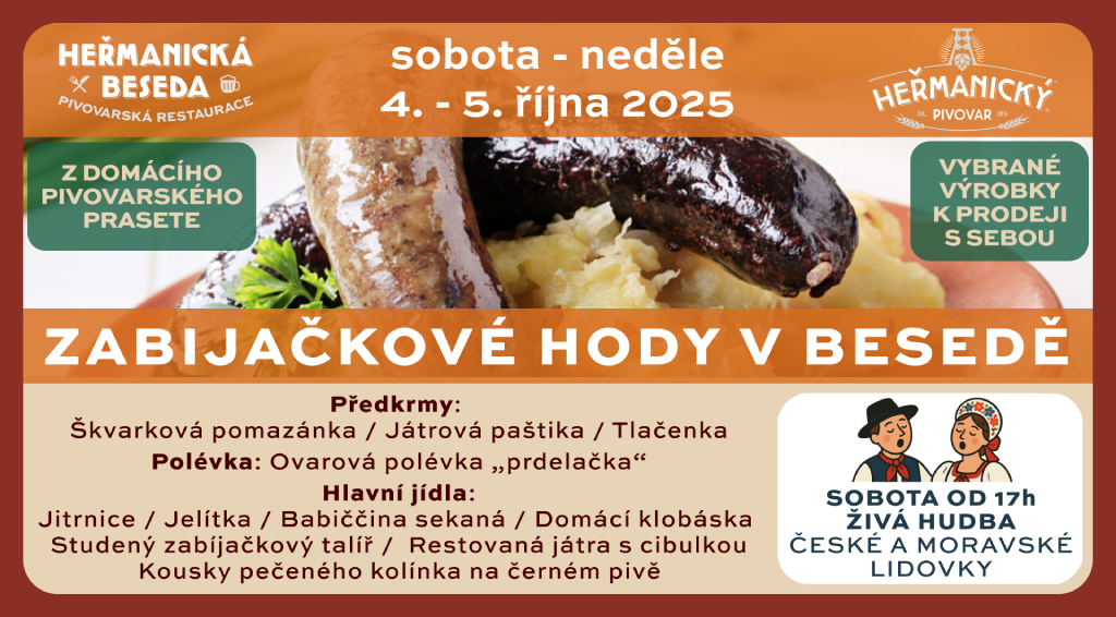 Zabíjačkový víkend v Besedě