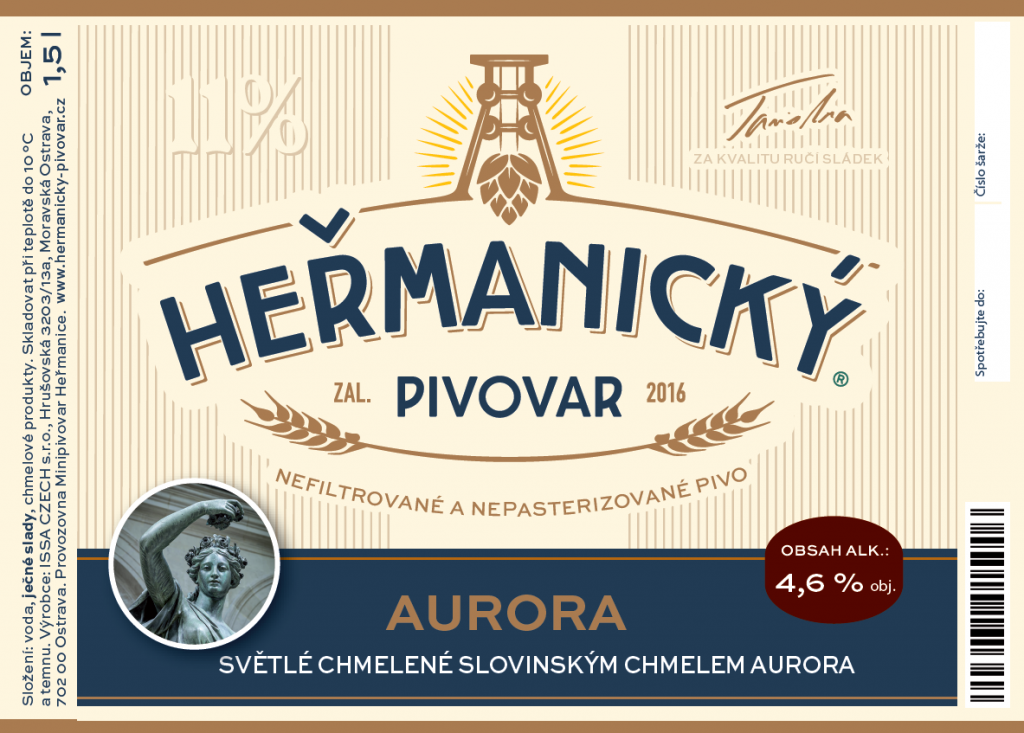 Heřmanický ležák 11% AURORA